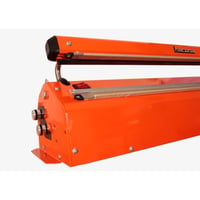 Hacona SB-620 Industriele Impulsesealer oranje met boven- en ondersealbalk