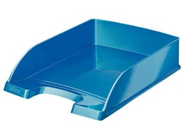 Leitz WOW Brievenbak, Polystyreen, 255 x 70 x 357 mm, Metallic Blauw