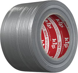KIP 3824 (75) Steenband 75 mm x 50 m Zilver artikel afbeelding