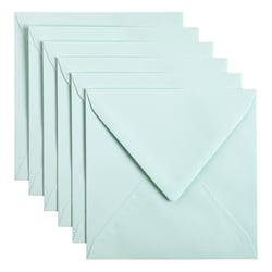 Envelop Papicolor 140x140mm Zeegroen artikel afbeelding