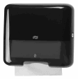 Handdoekdispenser Tork Mini H3 Elevation voor C- en Z-vouw handdoek zwart 553108