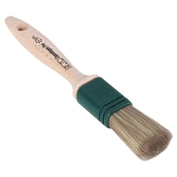 Copenhagen Pro Beits Platte kwast, maat 1.5, Synthetisch haar, FSC houten steel