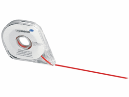 Legamaster Verdeeltape voor planborden Afmeting: 2,5 mm x 16 meter, rood
