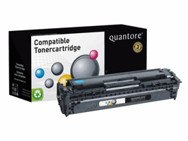 Tonercartridge Quantore alternatief tbv HP CB541A 125A blauw