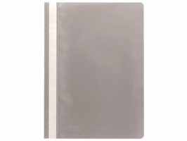 Staples Hechtmap Standaard 1-100 vel, grijs (pak 10 stuks)