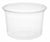 PLA deli container 750ml/12,1cm Ø x 10,1cm hoog artikel afbeelding