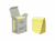 Post-it® Recycled Notes Canary Yellow™, 38 x 51 mm, Geel (pak 6 blokken) artikel afbeelding