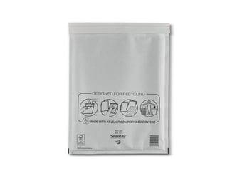 Mail Lite® H5 Luchtkussenenvelop, 360 x 270 mm, Kraftpapier, Wit (pak 10 stuks) artikel afbeelding