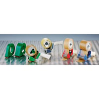 Handafroller met bandaflooprem voor plakbandbreedte max. 50 mm (Staffel: 1 Stuk)