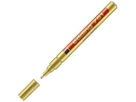 Edding Lakmarker 751 1 - 2 mm, goud (pak 10 stuks) artikel afbeelding