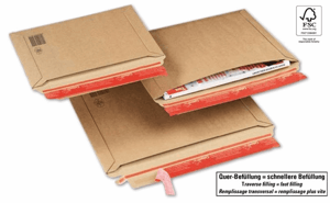 Colompac verzendenvelop C4 CP015.04 340x235x30mm opening lange zijde.Verpakt per 5 x 20 stuks