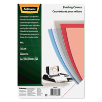 Schutblad Fellowes PVC A4 240mic/pk100
