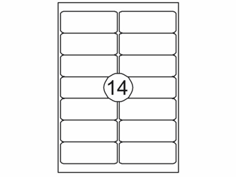 ETIKET QUANTORE 99.1X38.1MM 1400ST artikel afbeelding