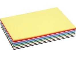 Colortime Gekleurd karton A4, 180 gr. Diverse kleuren Assorti (pak 30 vel)