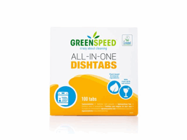 GREENSPEED All-In-One Vaatwastabletten, Eco (doos 100 stuks)