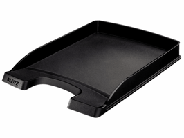 Brievenbak Leitz Plus Slim A4 zwart