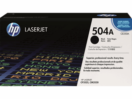 TONERCARTRIDGE HP 504A CE250A 5K ZWART  artikel afbeelding