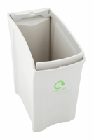 Afvalbak Mini Envirobin, 55 ltr, kleur grijs, model VB 063741