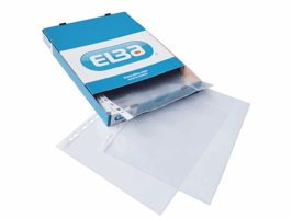 Elba Showtas glashelder A4, PP, 90 mu, 11 gaats (doos 100 stuks)
