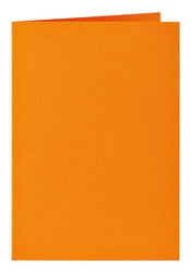 Correspondentiekaart Papicolor dubbel 105x148mm Oranje artikel afbeelding
