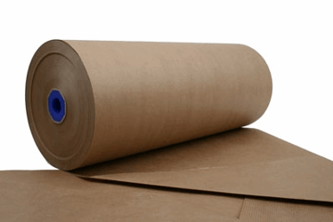 Pakpapier Rol 120cm breed 70 gr Natronkraft 343 mtr/rol artikel afbeelding