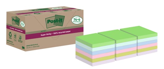 Memoblok 3M Post-it 654 RSS12COL 76mmx76mm colour notes