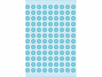 ETIKET HERMA 1843 ROND 8MM 540ST BLAUW artikel afbeelding