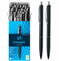 Balpen Schneider K15 medium zwart
