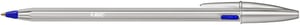 Balpen Bic Cristal Re-new blauw blister 1 pen + 2 vullingen