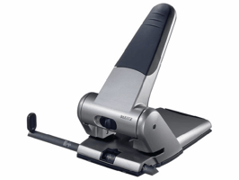 Perforator Leitz 5180 heavy duty 65 vel zilver