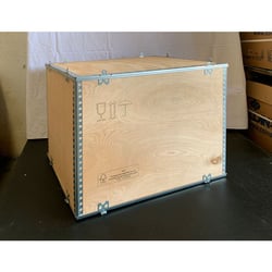 Opvouwbare houten kist standaard l x b x h = 780x580x580 mm, vanaf 1 stuk