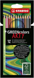 Kleurpotloden STABILO Greencolors 6019/12-1-20 etui à 12 stuks artikel afbeelding