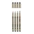 Fineliner Sakura Pigma Micron koelgrijs set 4 maten