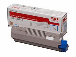 OKI Toner, Single Pack, Cyaan