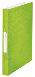 Ringband Leitz WOW A4 2-rings O-mech 25mm PP groen artikel afbeelding