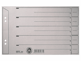 Leitz kartonnen tabbladen A5 dwars 1656 (pak 100 stuks)