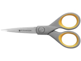 Westcott Super Softgrip Schaar, Titanium, 130 mm, 5 inch, Symmetrisch