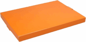 Brievenbusdoos A5 255x160x28mm  Oranje 650 grm, Verpakt per 75 st artikel afbeelding