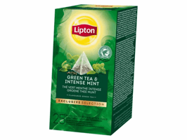 Thee Lipton Exclusive groene thee munt 25x2gr