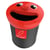 Smiley Face Bin 52 ltr, plastics