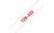 Brother TZe tape voor P-Touch 9 mm, rood op wit