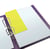 Scheidingsstrook Oxford Duo 240x105mm geel 60 stuks