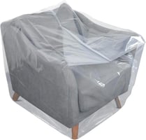 Plastic meubelhoezen 200 x 130 cm - LDPE transparant 50 my