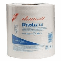 Kimberly Clark Wypall L30 boxpapier Midi, 2-laags, kleur wit. Verpakt per 6x300doek