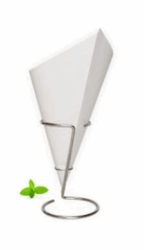 puntzakken k19 open zijde 19 cm verpakt per 5 kilo model blanco wit artikel afbeelding