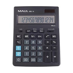 Rekenmachine Maul MXL 14 zwart