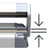 Hacona EIB-420 industrial impulse sealer + electrisch voetpedaal INOX