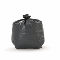 LDPE-afvalzakken inhoud 60 l, l x b x h = 350x300x700 mm materiaaldikte 40 µm, grijs, VE = 250 stuks
