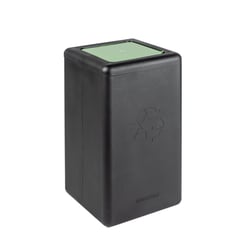 Circulaire Afvalbak BrickBin met klepdeksel 65 ltr
