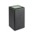 Circulaire Afvalbak BrickBin met klepdeksel 65 ltr